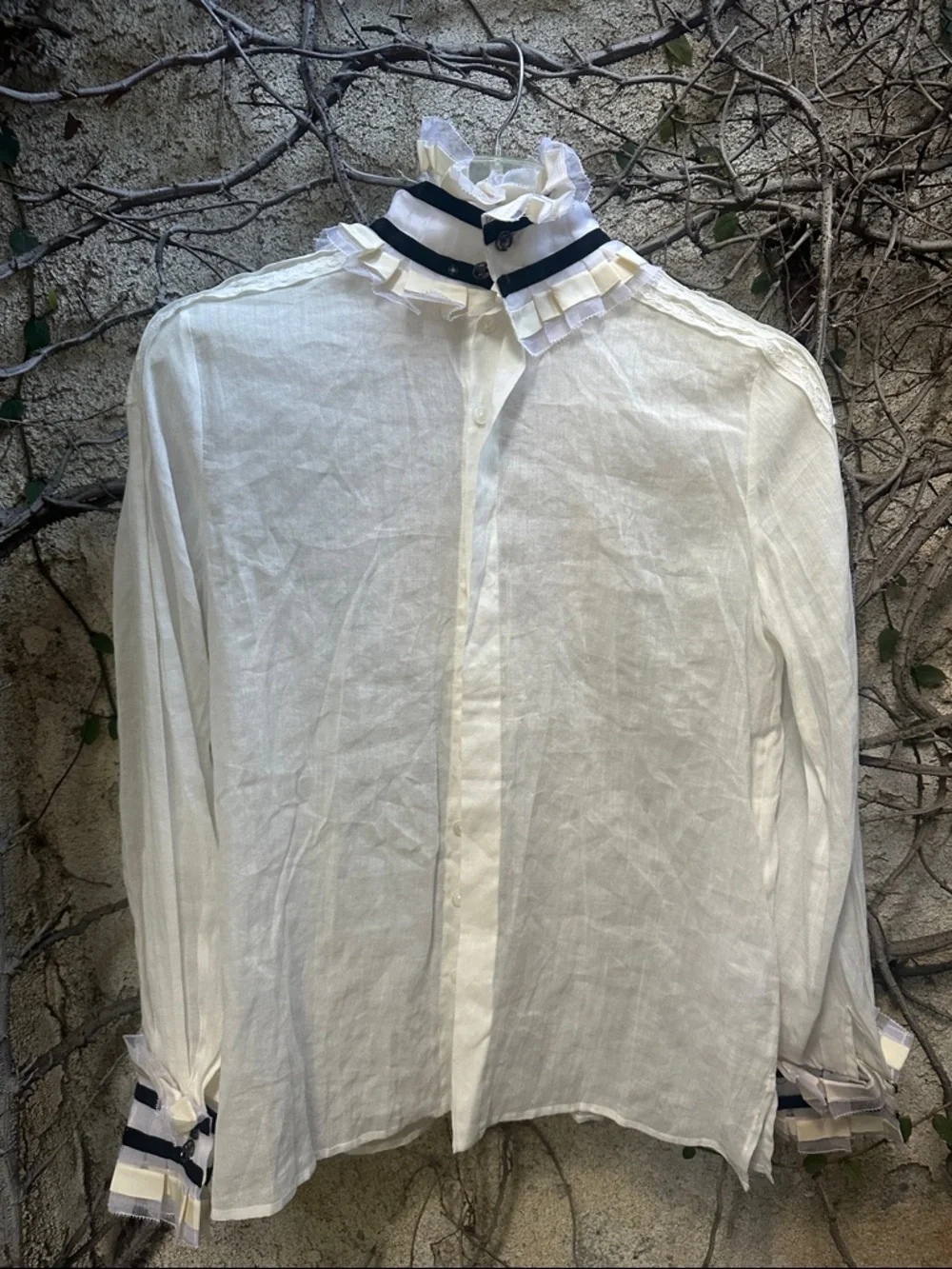 Chanel  Runway Vintage Raffle Blouse
